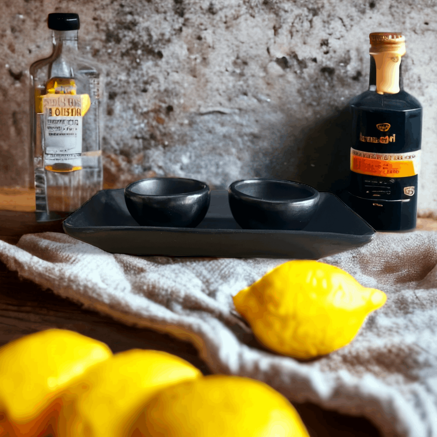 Barro Negro Jicara Mezcalera Handcrafted